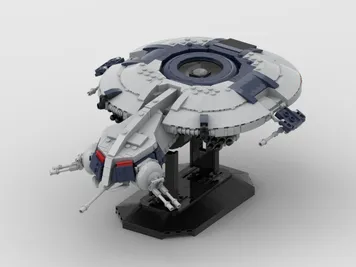 Thumbnail 3 of 3 for STAND droid gunship (DOESN'T fit droid racks)
