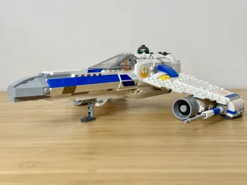Thumbnail 3 of 10 for New Republic E-Wing Starfighter - Alternate Build of 75460 X Wing Starfighter