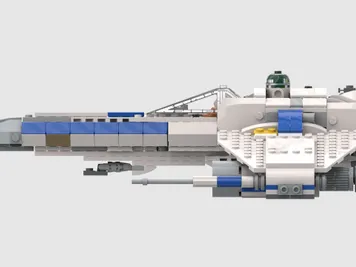 Thumbnail 7 of 10 for New Republic E-Wing Starfighter - Alternate Build of 75460 X Wing Starfighter