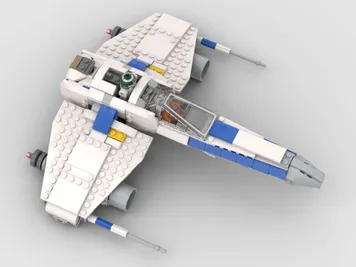 Thumbnail 9 of 10 for New Republic E-Wing Starfighter - Alternate Build of 75460 X Wing Starfighter