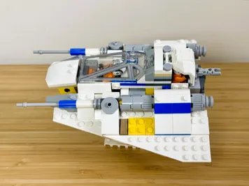 Thumbnail 3 of 10 for New Republic Advanced Snowspeeder – Alternate Build of 75460 X-Wing Starfighter