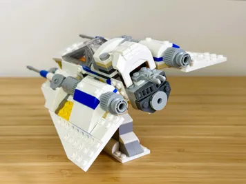 Thumbnail 5 of 10 for New Republic Advanced Snowspeeder – Alternate Build of 75460 X-Wing Starfighter
