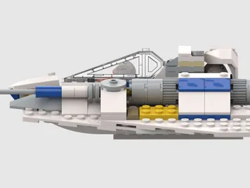 Thumbnail 7 of 10 for New Republic Advanced Snowspeeder – Alternate Build of 75460 X-Wing Starfighter