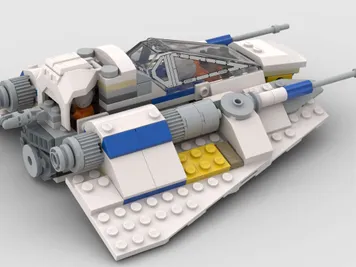 Thumbnail 10 of 10 for New Republic Advanced Snowspeeder – Alternate Build of 75460 X-Wing Starfighter