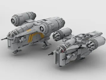 Thumbnail 5 of 10 for Razor Crest Playscale UCS