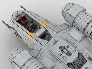 Thumbnail 7 of 10 for Razor Crest Playscale UCS