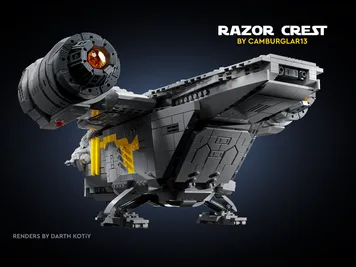 Thumbnail 3 of 10 for Razor Crest Playscale UCS