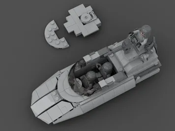 Thumbnail 3 of 4 for Imperial/Rebel Repulsor Scout