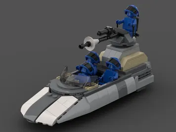 Thumbnail 4 of 4 for Imperial/Rebel Repulsor Scout