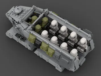 Thumbnail 3 of 5 for SKZ-231 Troop Transport/ SKZ-231 Troop Transport/r (Andor Season 2 Transport)