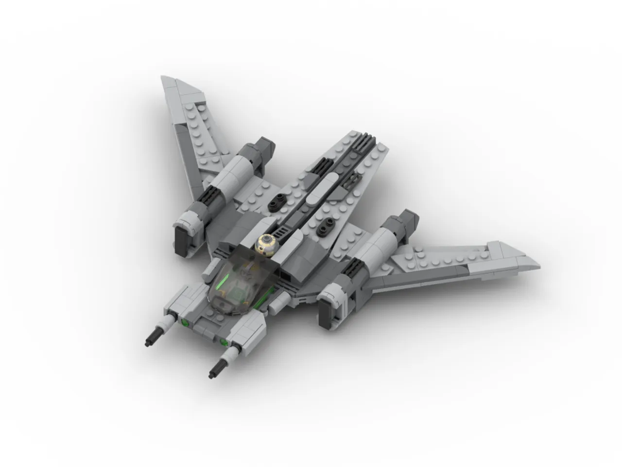 Preview image for Tri Wing Pegasus starfighter (Play version)