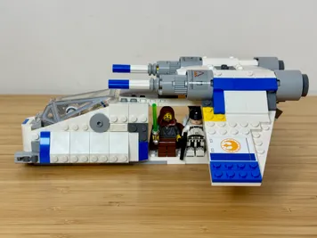 Thumbnail 3 of 10 for New Republic Gunship LAAT/i - Alternate Build of 75460 X-Wing Starfighter