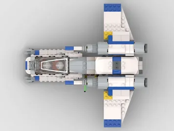 Thumbnail 8 of 10 for New Republic Gunship LAAT/i - Alternate Build of 75460 X-Wing Starfighter