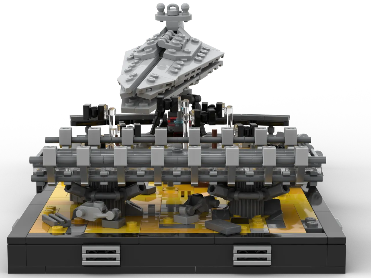 Preview image for The Force Unleashed Diorama - Pulling Down the Destroyer