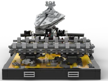 Thumbnail 1 of 5 for The Force Unleashed Diorama - Pulling Down the Destroyer