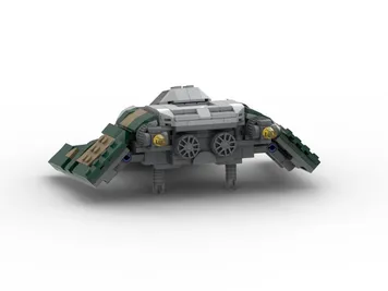 Thumbnail 4 of 7 for Cutlas 9 Sharp Spiral Hutt / Separatist Starfighter ( Saesee Tin )
