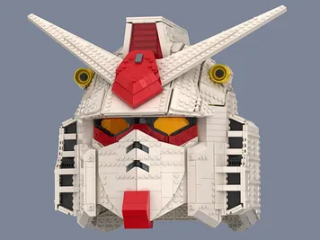 Thumbnail 1 of 3 for Wearable Gundam RX-78-2 Helmet