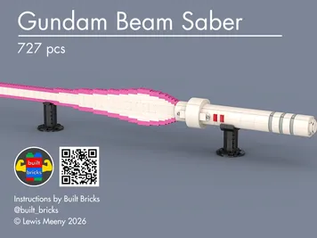 Thumbnail 4 of 4 for Wieldable Gundam Beam Saber
