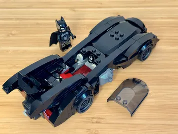 Thumbnail 6 of 10 for 1989 Batmobile - Alternate Build of 76333 Batmobile & 60486 EV Supercar