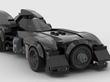 Thumbnail 9 of 10 for 1989 Batmobile - Alternate Build of 76333 Batmobile & 60486 EV Supercar