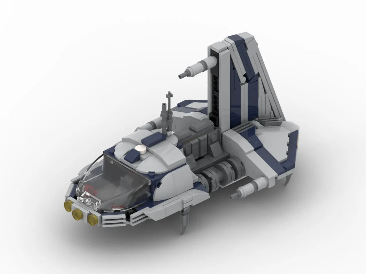 Preview image for Armed Sheathipede Transport / Type B Shuttle (Separatist)