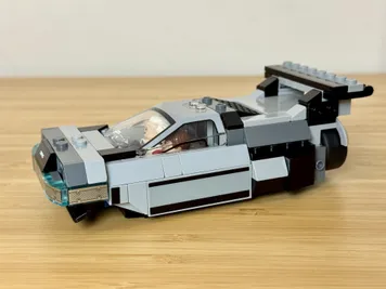 Thumbnail 2 of 10 for DeLorean Airspeeder – Alternate Build of 77256 Time Machine from Back to the Future