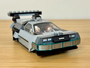 Thumbnail 3 of 10 for DeLorean Airspeeder – Alternate Build of 77256 Time Machine from Back to the Future