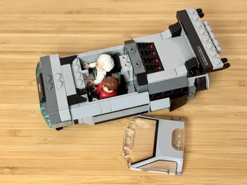 Thumbnail 6 of 10 for DeLorean Airspeeder – Alternate Build of 77256 Time Machine from Back to the Future