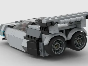 Thumbnail 9 of 10 for DeLorean Airspeeder – Alternate Build of 77256 Time Machine from Back to the Future
