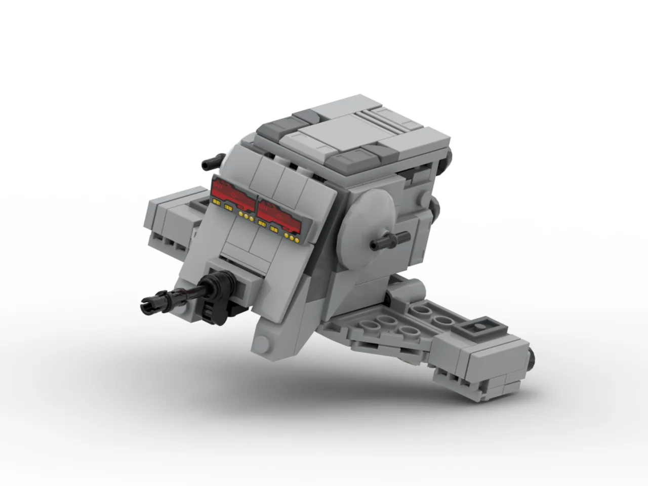 Preview image for INT-4 Interceptor | Minifigure scale