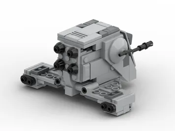 Thumbnail 3 of 5 for INT-4 Interceptor | Minifigure scale