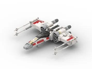 Thumbnail 4 of 7 for Red Five X wing