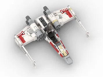 Thumbnail 7 of 7 for Red Five X wing
