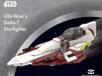 Thumbnail 1 of 4 for Obi-Wan Delta-7 Starfighter