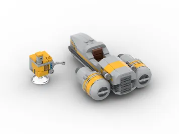 Thumbnail 1 of 6 for Vectron Phantom Mount Speeder Bike + BX-RC probe droid SWTOR