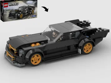 Thumbnail 1 of 10 for Hoonicorn Batmobile – Alternate Build of 77262 Ken Block's '65 Ford Mustang Hoonicorn V1