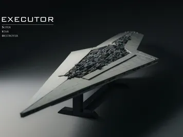 Thumbnail 4 of 8 for Executor Super Star Destroyer (1:29000 scale)