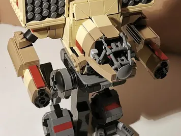 Thumbnail 2 of 2 for Mad Cat/Timber Wolf OmniMech (Clan Wolf)