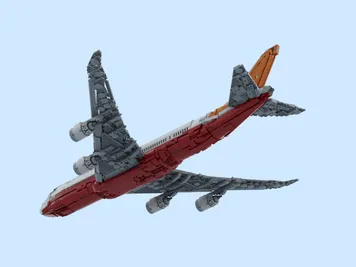 Thumbnail 4 of 8 for  Boeing 747-8I factory livery with full interior