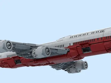 Thumbnail 8 of 8 for  Boeing 747-8I factory livery with full interior