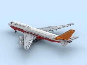 Thumbnail 2 of 8 for  Boeing 747-8I factory livery with full interior