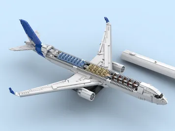Thumbnail 3 of 6 for  Airbus A350-1000 Factory Livery with full interior