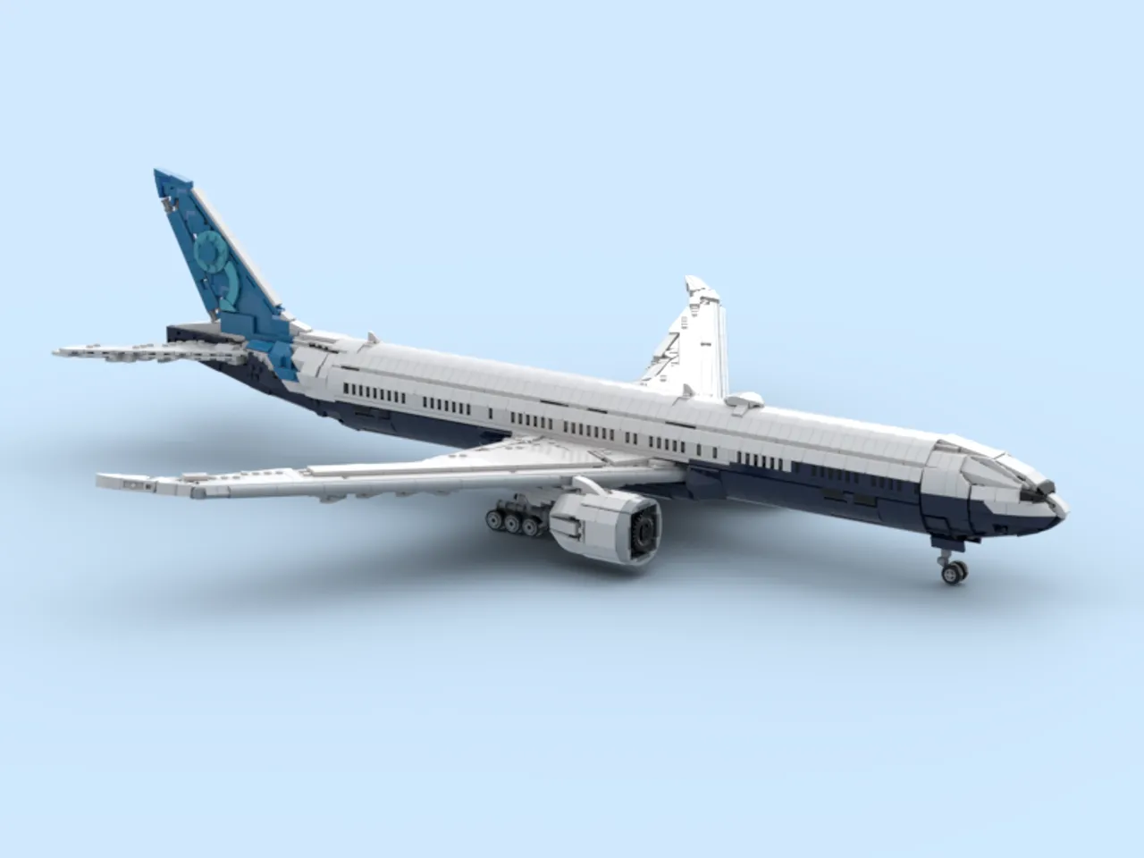 Preview image for Boeing 777X Factory livery with interior