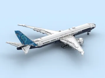 Thumbnail 2 of 6 for Boeing 777X Factory livery with interior