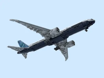 Thumbnail 5 of 6 for Boeing 777X Factory livery with interior