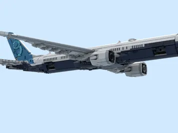 Thumbnail 6 of 6 for Boeing 777X Factory livery with interior