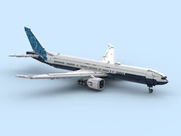 Thumbnail 1 of 6 for Boeing 777X Factory livery with interior
