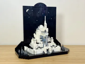 Thumbnail 3 of 10 for Night Falls on Minas Tirith - Alternate Build Of 21066 New York City: The Big Apple