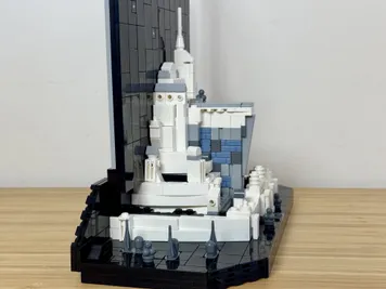 Thumbnail 5 of 10 for Night Falls on Minas Tirith - Alternate Build Of 21066 New York City: The Big Apple
