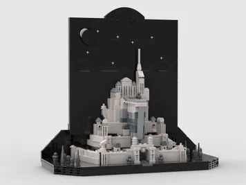 Thumbnail 7 of 10 for Night Falls on Minas Tirith - Alternate Build Of 21066 New York City: The Big Apple